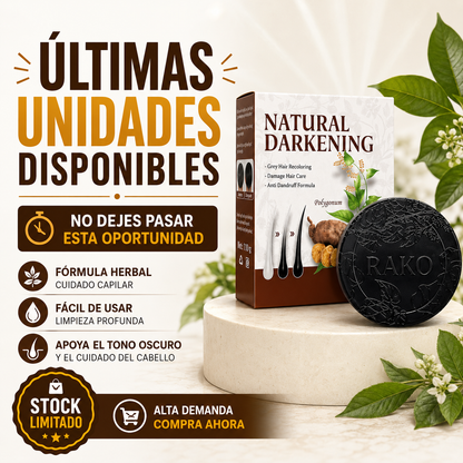 Promo 2x1: Shampoo Sólido Anticaída - Frena la Caída de Raíz
