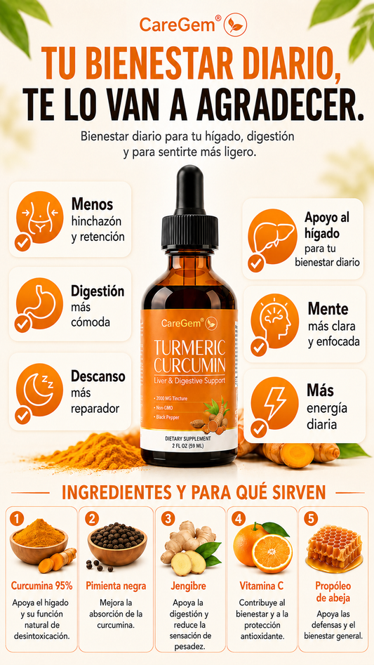 TURMERIC CURCUMA EN GOTAS