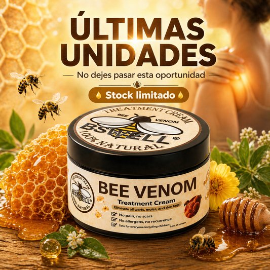 Crema de Veneno de Abeja Original: Alivio Articular (Lleva 2x1)